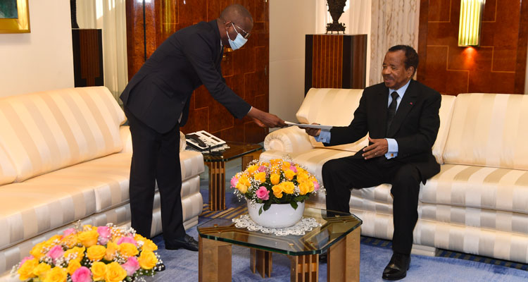 Chadian Envoy Delivers Sealed Message to President Paul BIYA